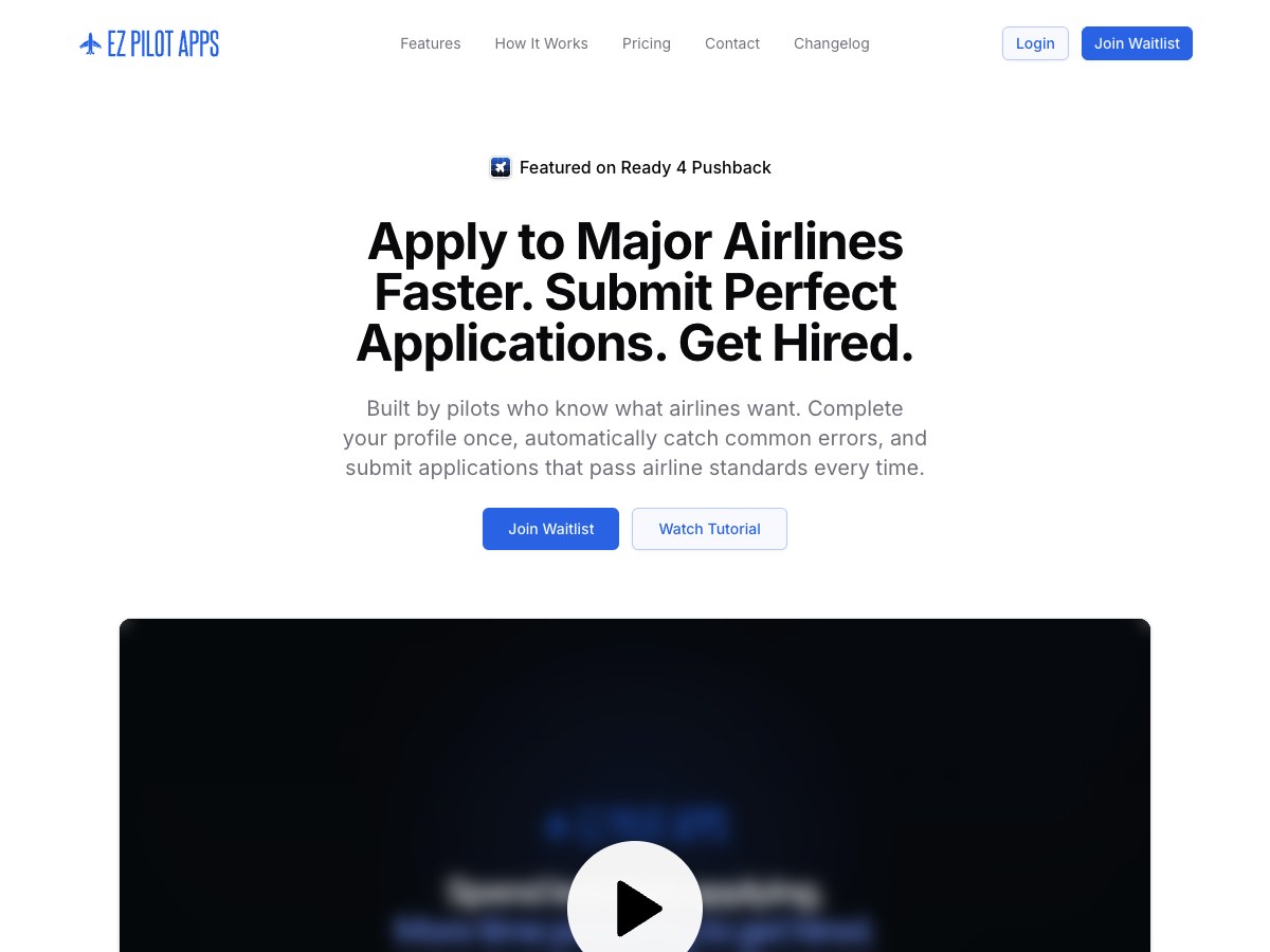 EZ Pilot Apps — public project website